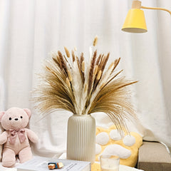 100pcs Dried Pampas Grass Decor for Boho Weddings