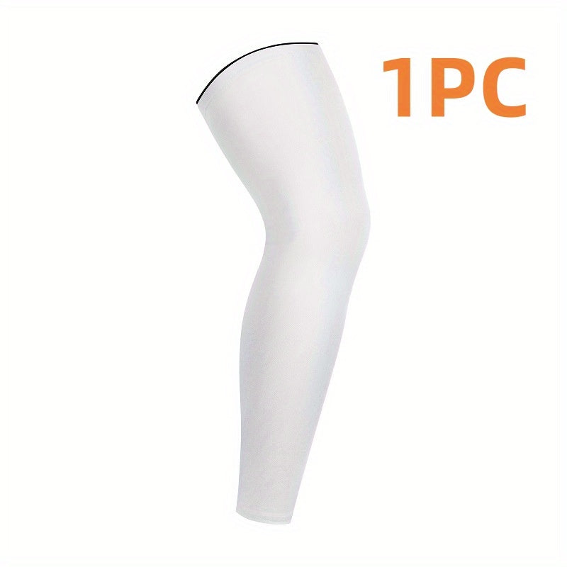 1pc Sports Knee Pads Extended High Elastic Compression Leg Pads