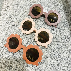 Girls Flower Sunglasses UV400 Protection