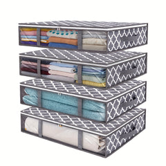 4-Pack Storage Bag Under the Bed Room Decor Home Decor Kitchen Accessories