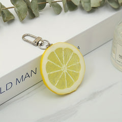 Lemon Slice Key Chain - Fun Birthday Gift