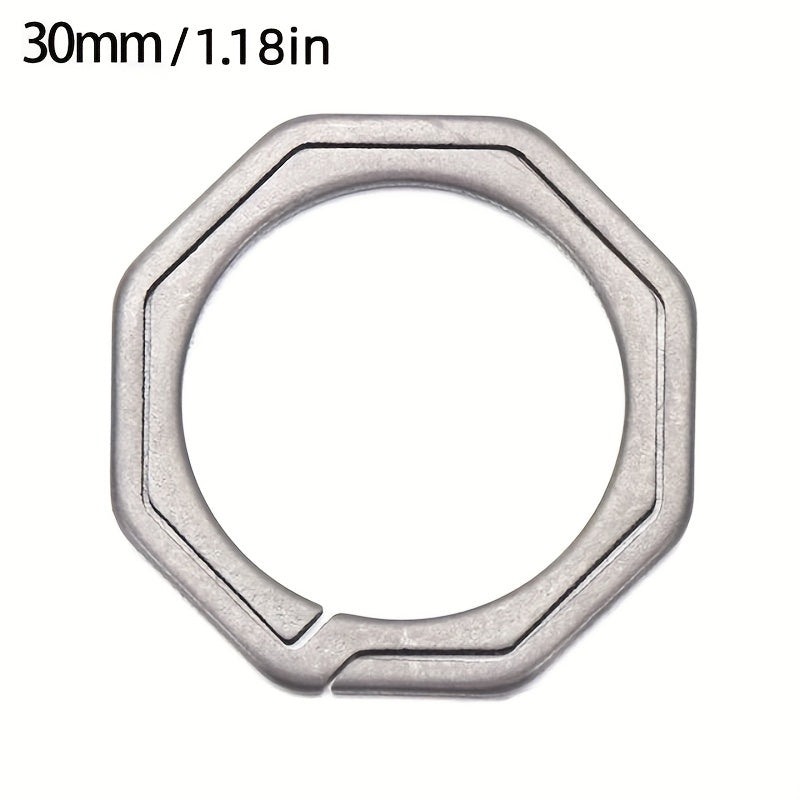 Titanium Key Ring Lightweight Keychain for Keys