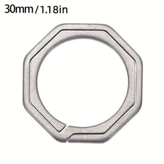 Titanium Key Ring Lightweight Keychain for Keys