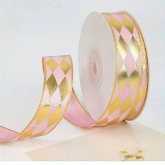 5m Rhinestone Shaped Gilded Ribbon DIY Hair Accessories