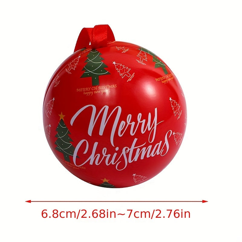 Christmas Candy Box Kindergarten Elf Ball Cartoon Round Small Candy Box