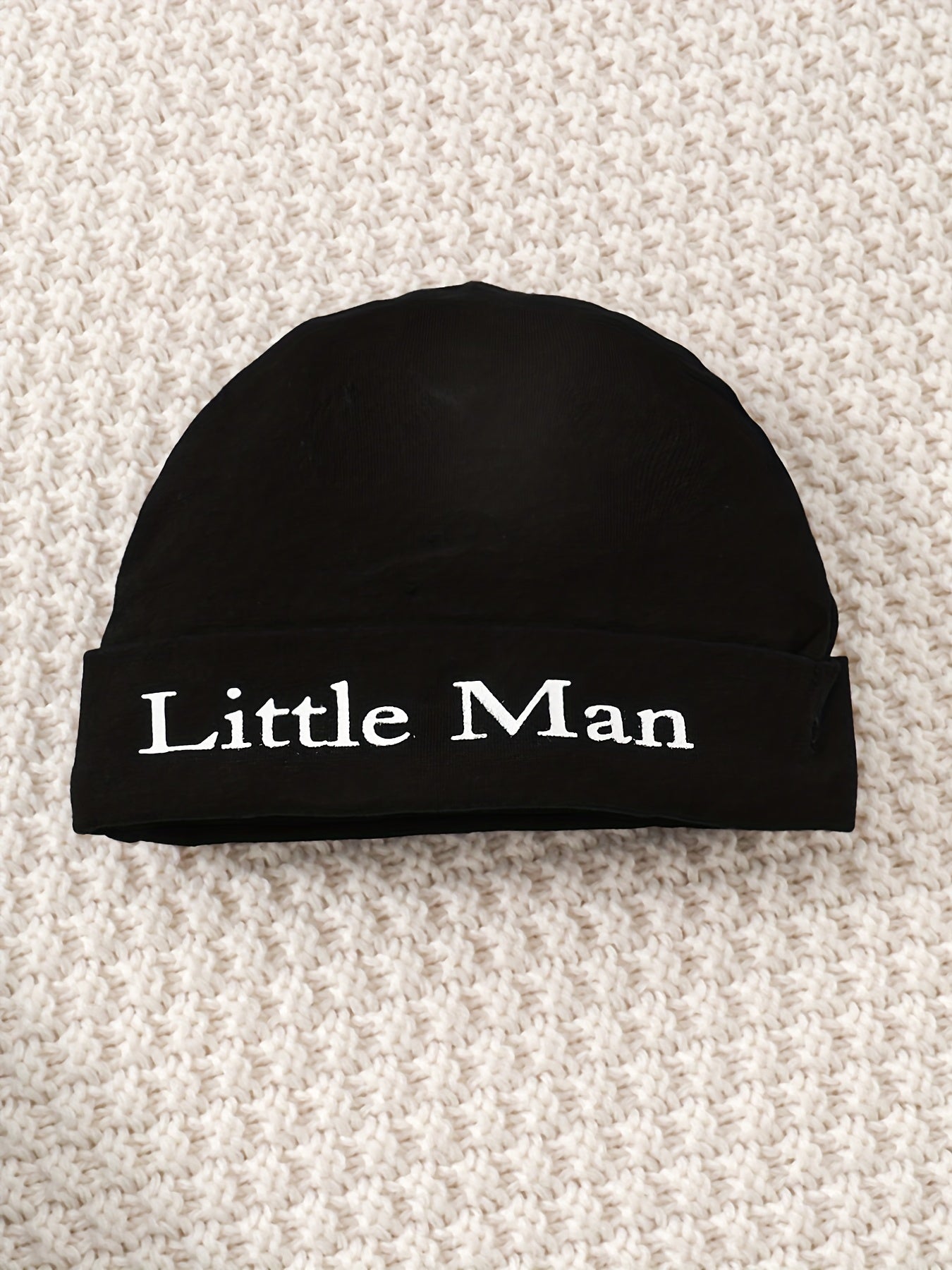 Newborn Baby Boy Clothes Crew Romper Bodysuit Pants Hat Set