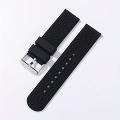 Sport Rubber Watch Strap Quick Release Silicone Watchband 18-24mm