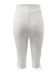Skinny Capris Leggings Casual Crop Leggings For Women
