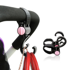 2pcs Stroller Hooks For Storage Bag