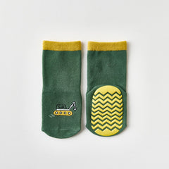 Cotton Toddler Kids Socks Baby Boys Girls Mid calf Length Cartoon Graphic Socks