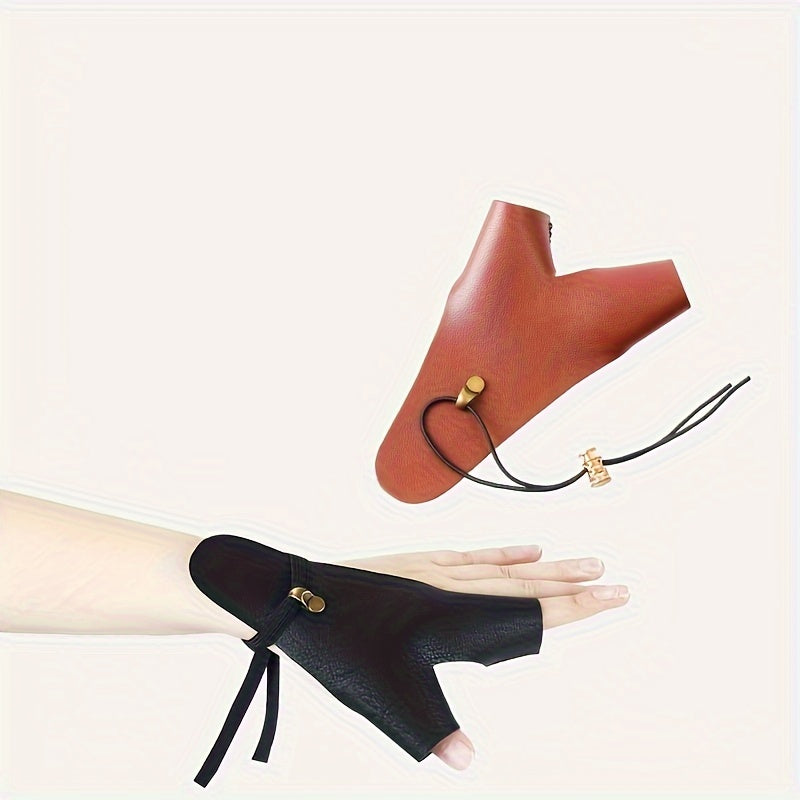 Archery Hand Guard Protector Two Finger Breathable Durable