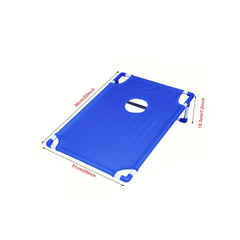 Portable Cornhole Game Set Outdoor Foldable Lawn Beach Games