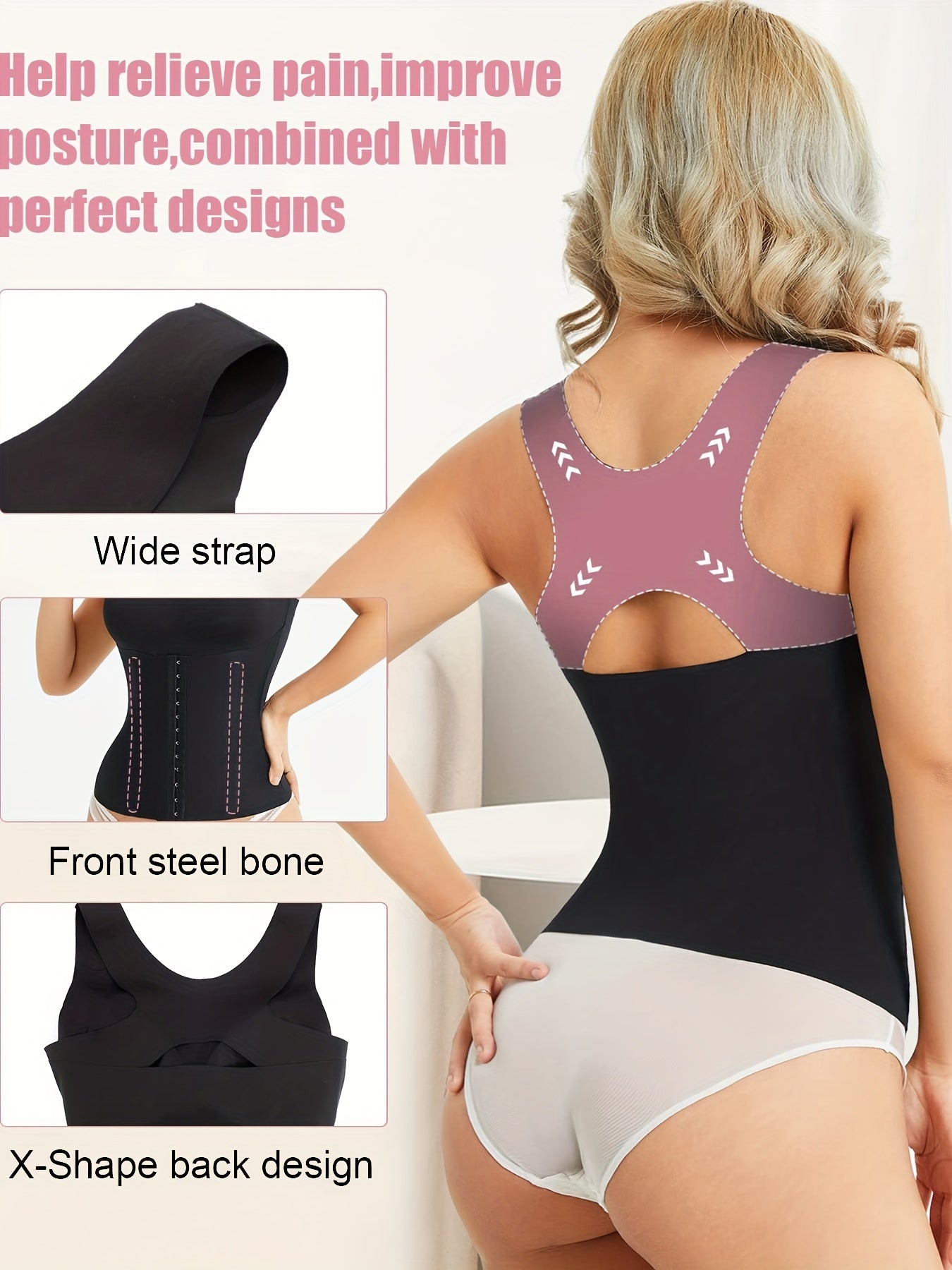 Waist Trainer Tank Top Slimming Elastic Shapewear