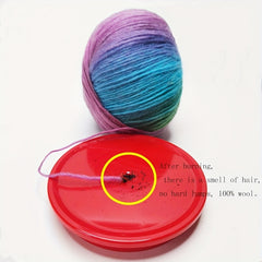 2pcs Colored Yarn Hand Knitting Yarn Crochet Yarn - 100g