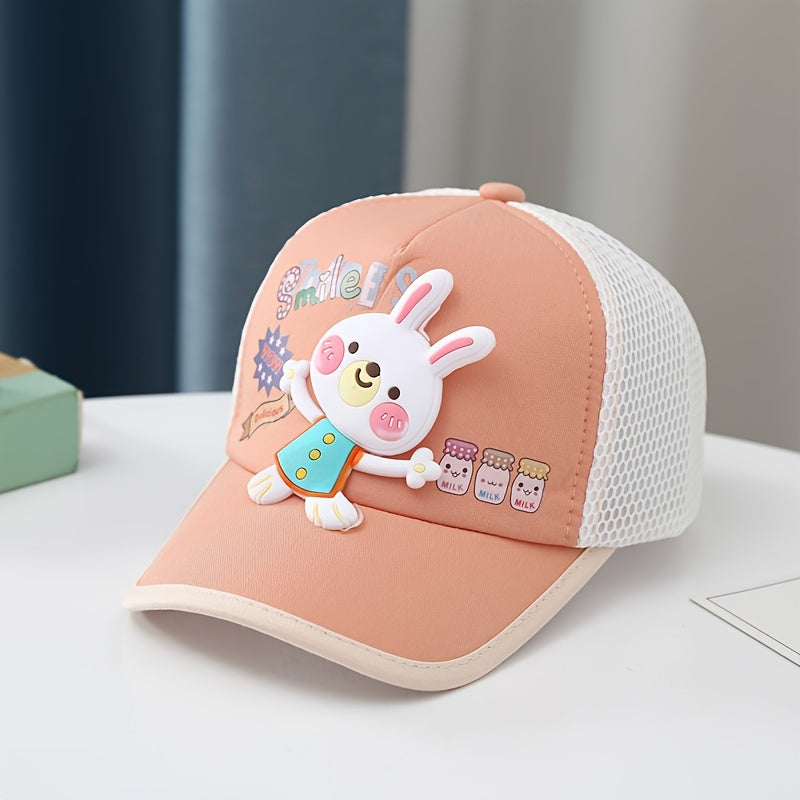 Children's Cartoon Baseball Cap Sun Hat Breathable Summer Hat