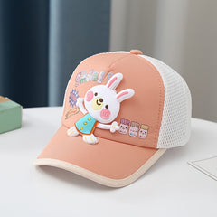 Children's Cartoon Baseball Cap Sun Hat Breathable Summer Hat