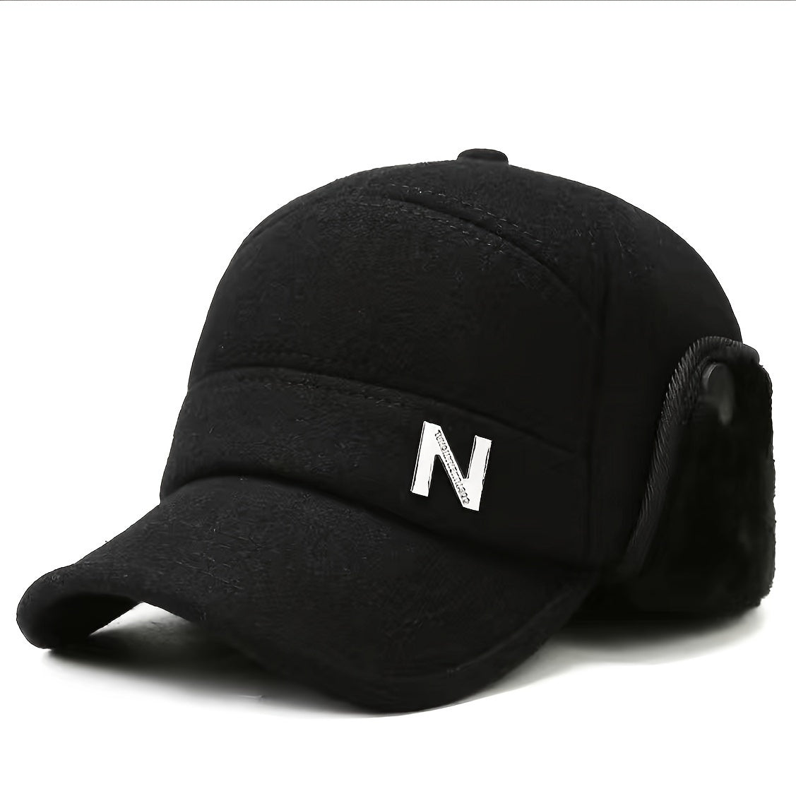 Winter Cap With Earflap Outdoor Snapback Warm Flat Top Military Hats Sun Protect