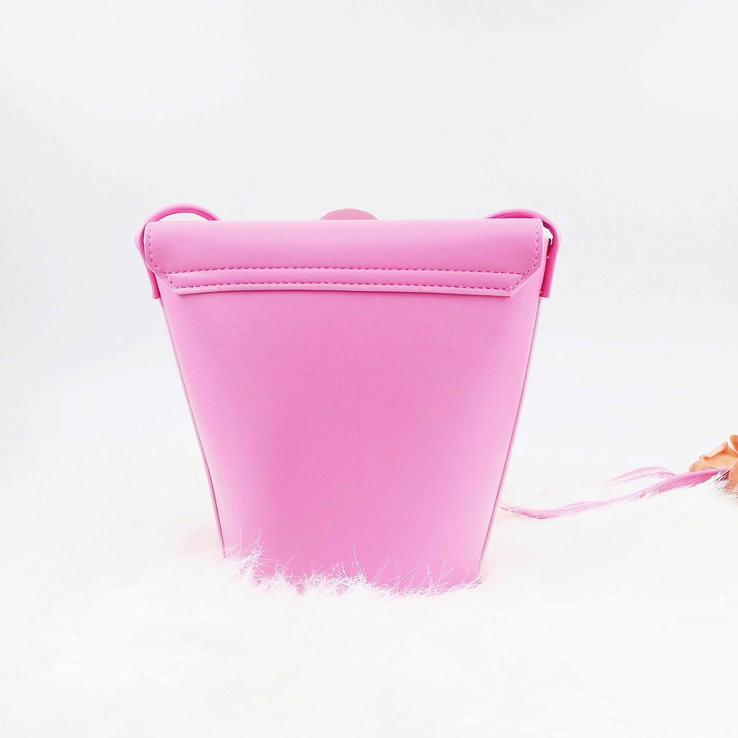 Flower Decor Small Crossbody Bag For Girls