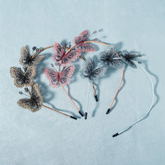 Vintage Butterfly Headband Boho Hair Accessory