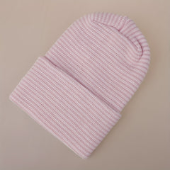 Kid's Warm Knit Beanie Hat, Double Layer Thickened, Soft Material
