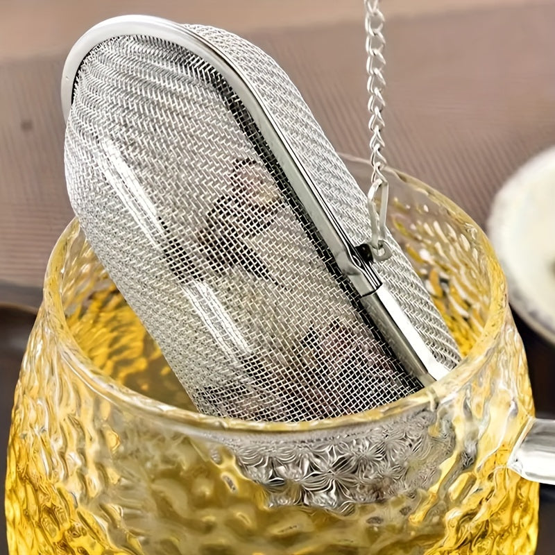 Stainless Steel Spice Infuser Fine Mesh Tea Herbal Strainer