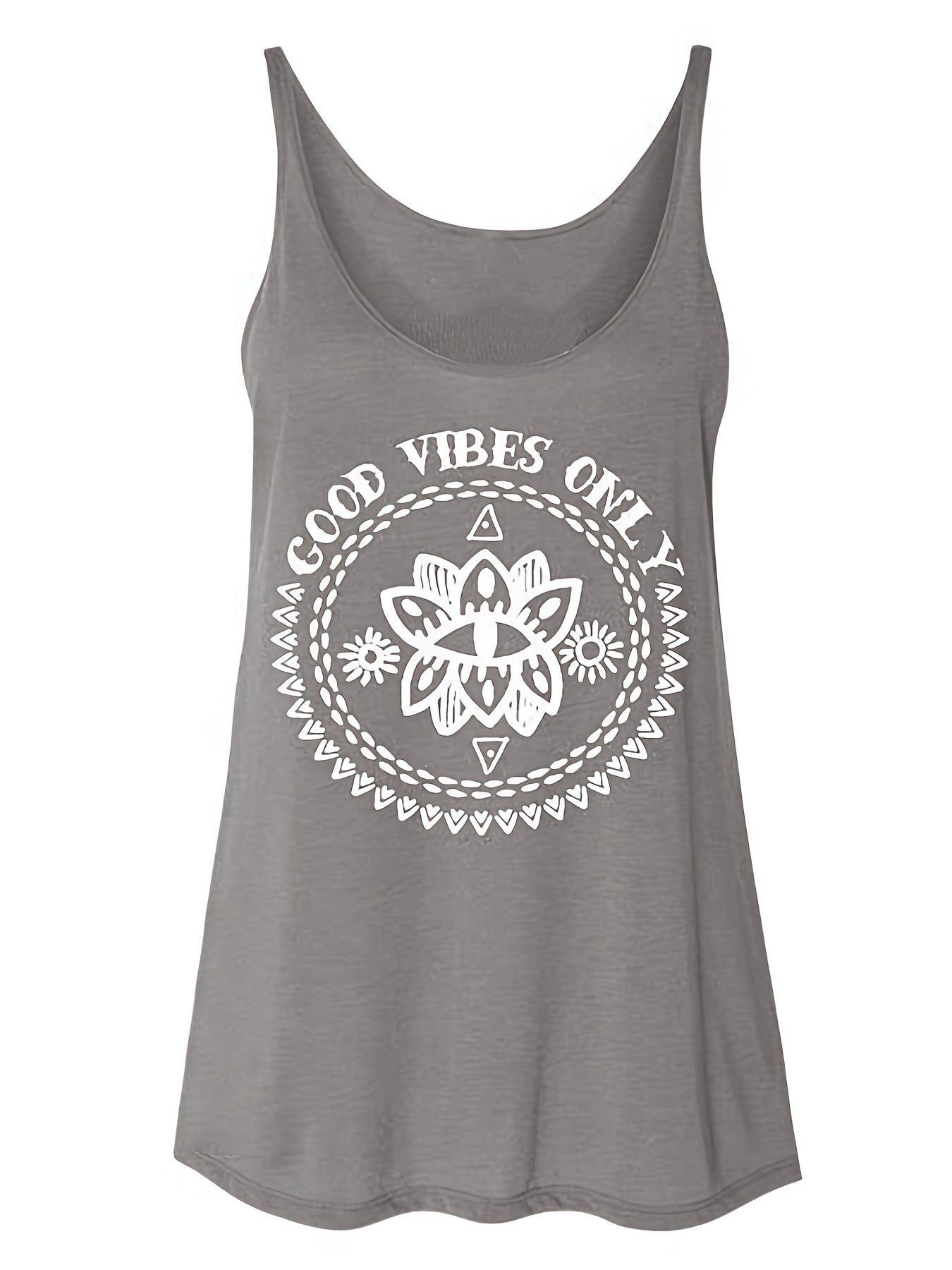 Graphic Sleeveless Tank Top for Women