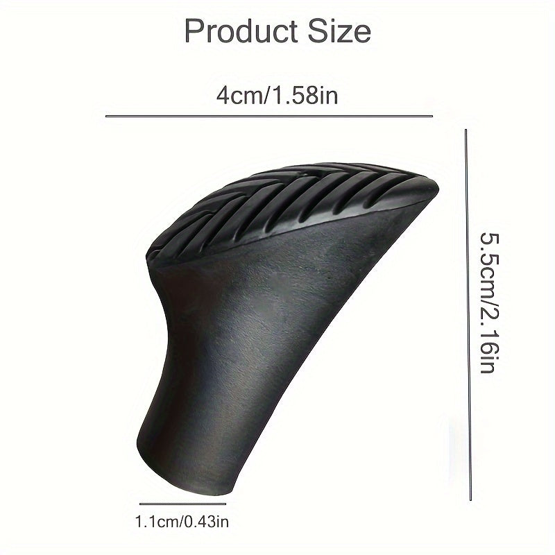 Trekking Pole Tips Replacement Protectors Rubber Hiking Pole Tips