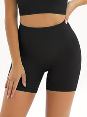 Seamless Butt Lifting Yoga Shorts High Stretch