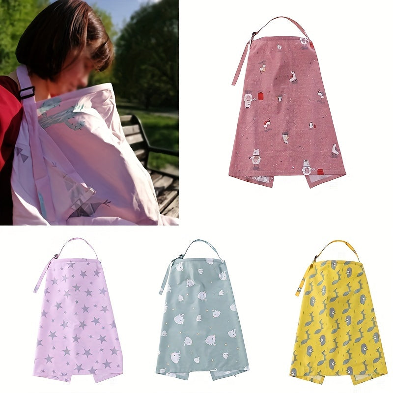 Breathable Nursing Cover for Mom Breastfeeding Privacy Apron