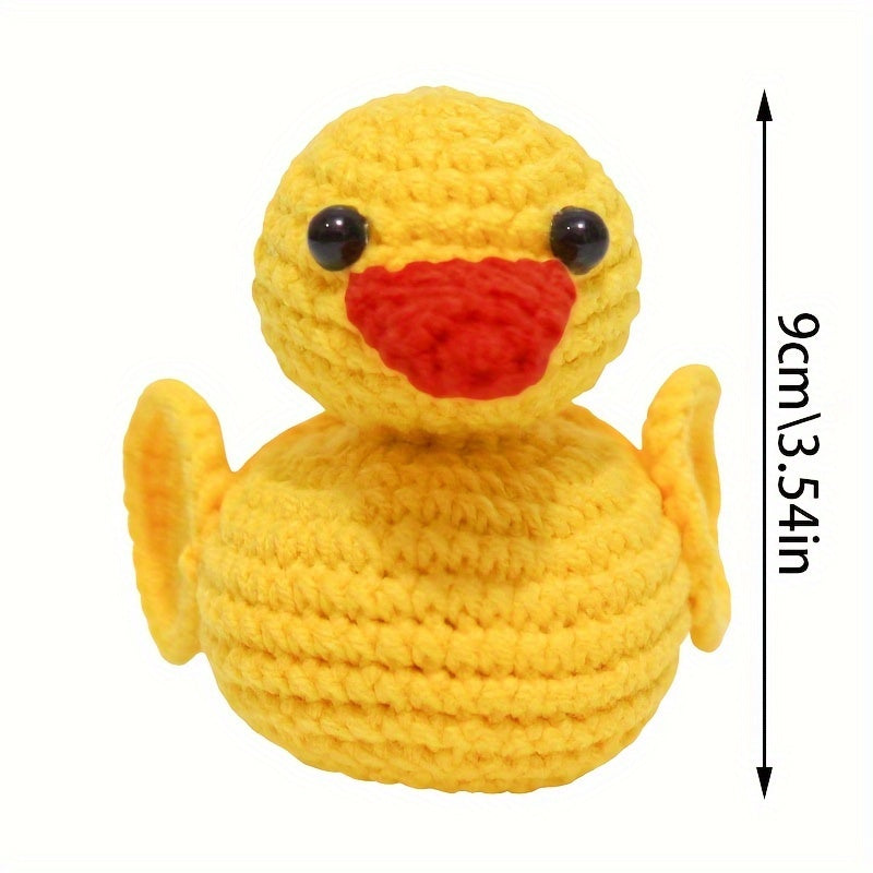 Crochet Kit for Beginners Duck DIY Craft Supplies