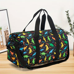 Kids Duffle Bag Portable Sports Fitness Training Bag Large Capacity Tote Handbag