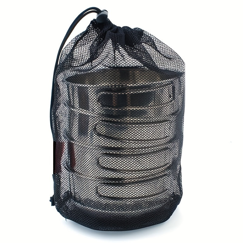 Nylon Mesh Stuff Sack for Laundry Camping Toys Travel