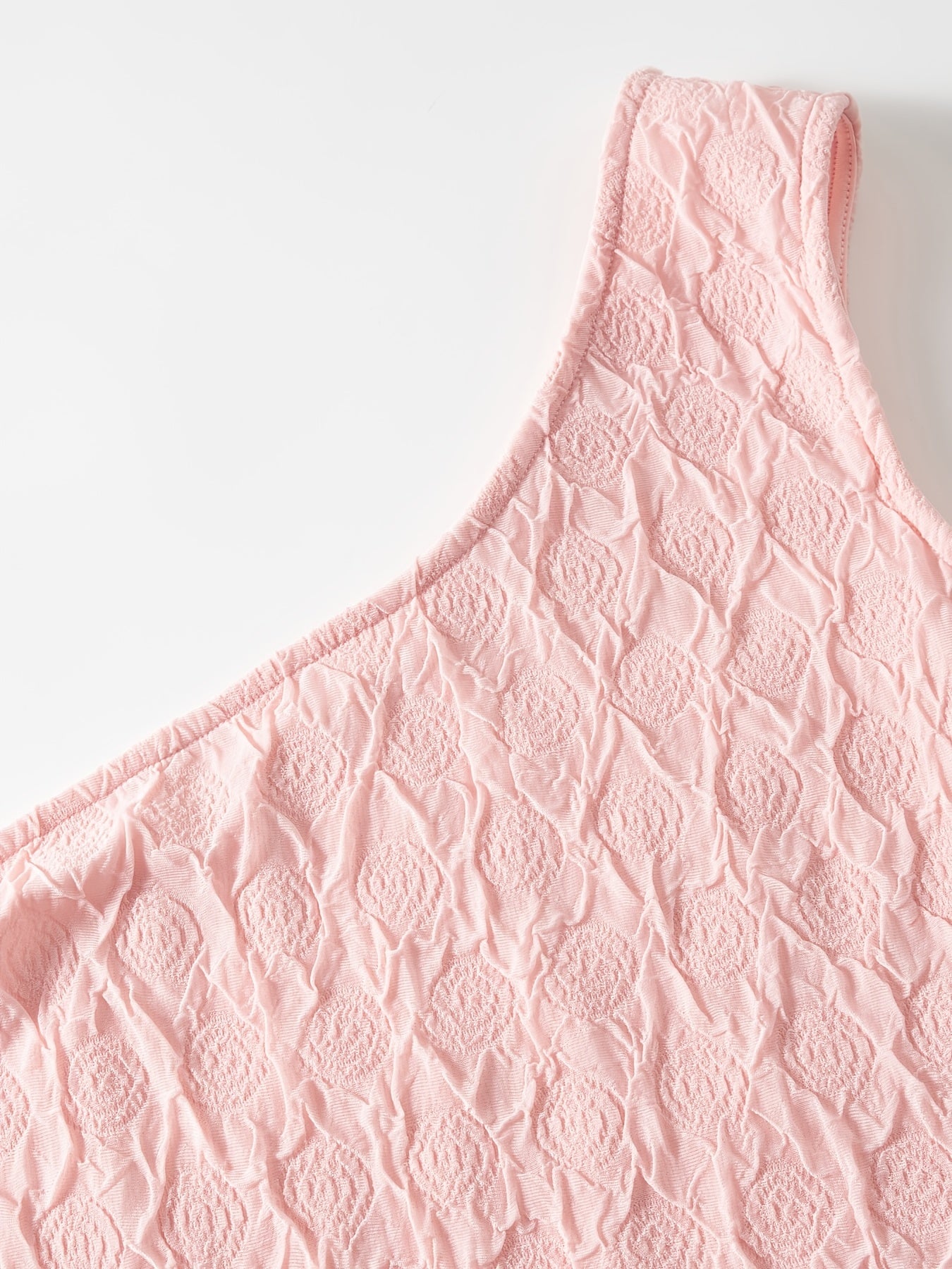 One Shoulder Slim Bodysuit Sexy Sleeveless Bodysuit