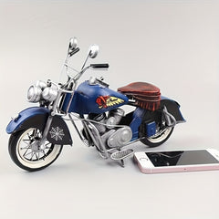 Vintage Style Classic Motorbike Model Toy
