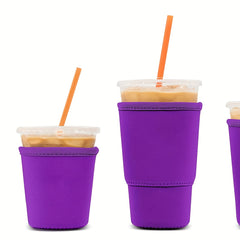 Insulated Iced Coffee Cup Travel Water Bottle Protector
