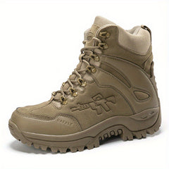 Men's High Top Tactical Boots Lace Up Military Shoes