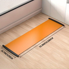 Indoor Skiing Training Board Home Fitness Sliding Pad 70.9in 19.7in