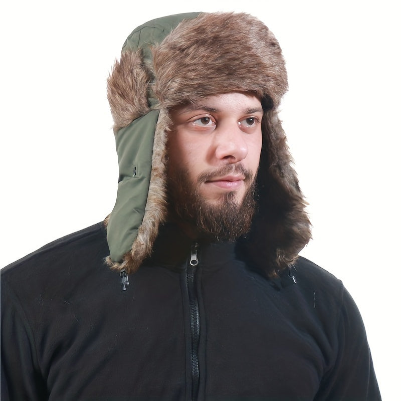 Winter Plus Velvet Ear Protection Knitted Hat