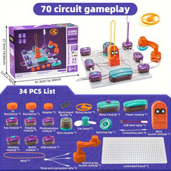 Children's Circuit Experiment Game Electronic Exploration Kit