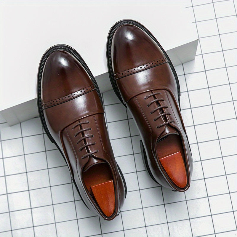 Men's Lace Up Formal Business Shoes Low Top Classic