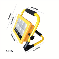 9000mAh Solar Charging Emergency Working Light Handle High Brightness
