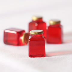 DIY Dollhouse Accessories Set - Jam Jars and Honey Jars for Kitchen Decor