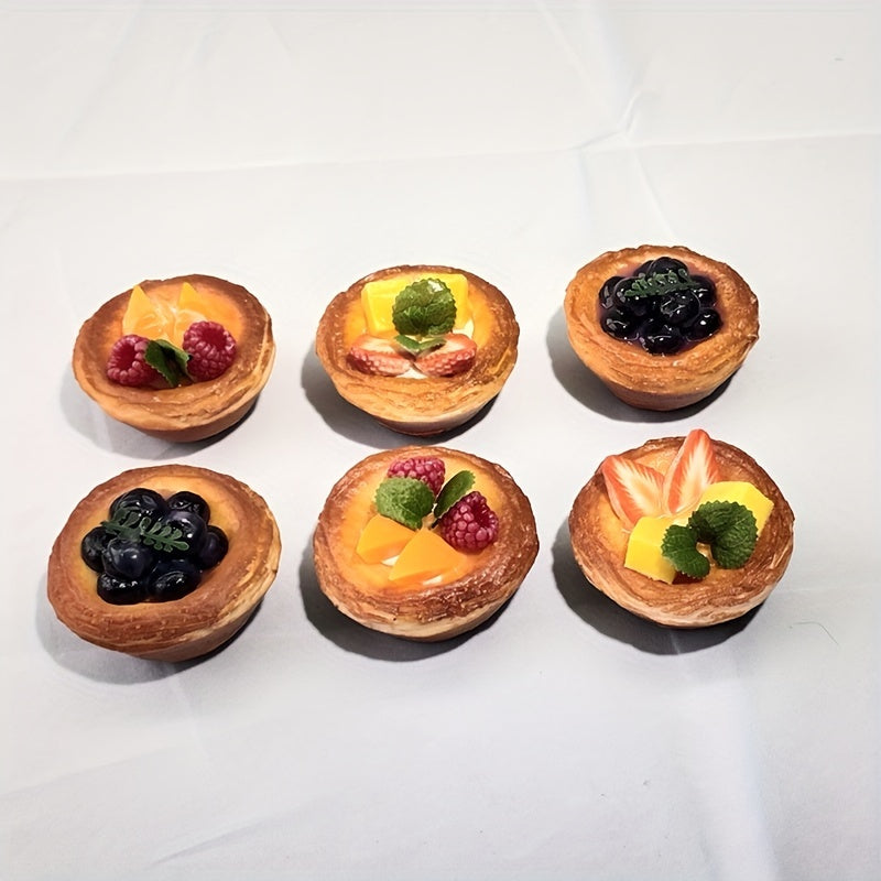 Simulated Fruit Tarts Cake Decorations Baking Window Displays
