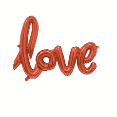 Love Aluminum Film Balloons Wedding Proposal Confessions Birthday Party Decor