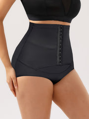 Tummy Control Compression Panties Front Buckle Shaping Women's Underwear