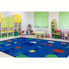 Alphabet Seating Carpet for Kids Room