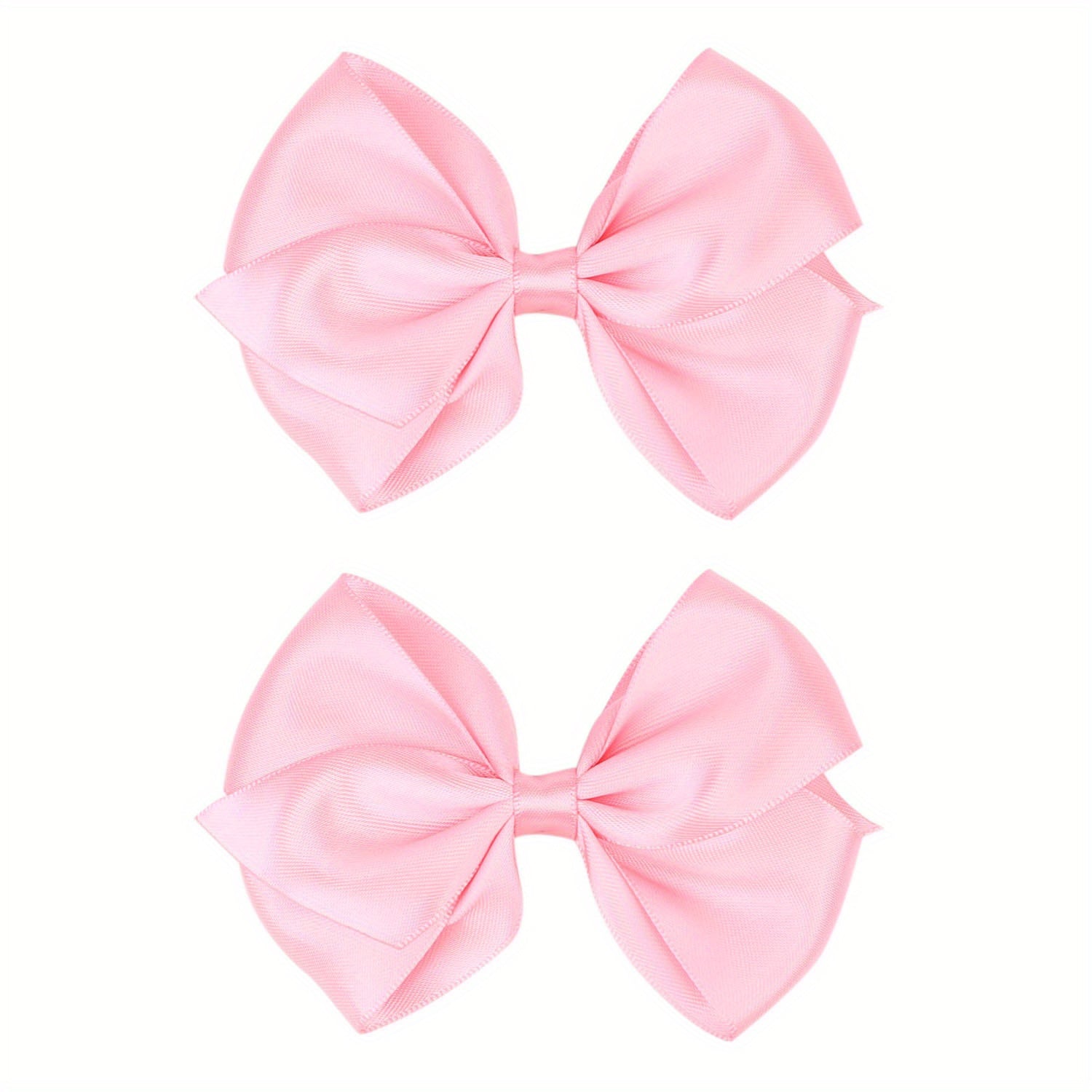 2pcs Satin Bow 10-16 Cm Headwear Princess Hair Accessories for Party