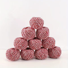 10pcs 2mm Cotton Thread DIY Material Rope Packaging Rope for Hand Knitting
