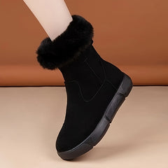 Women's Winter Snow Boots Soft Plush Warm Comfortable Slip On Winter Boots