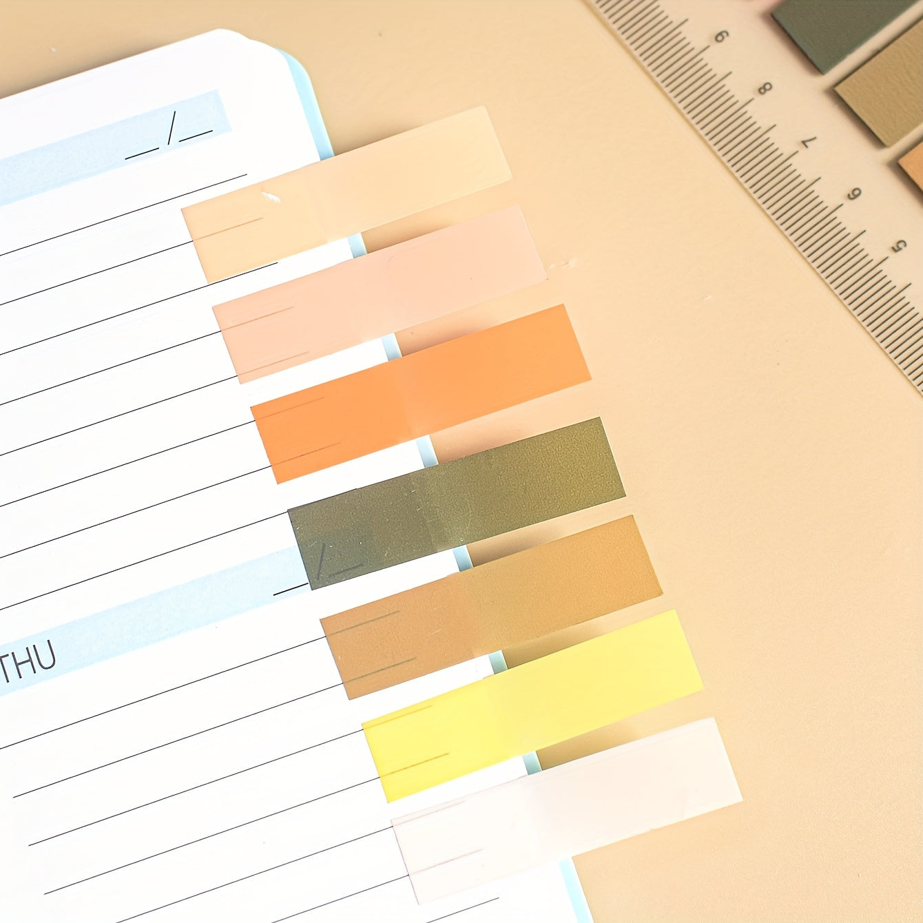 200 Sheets PET Sticky Notes Index Stickers Note Stickers Label Paper